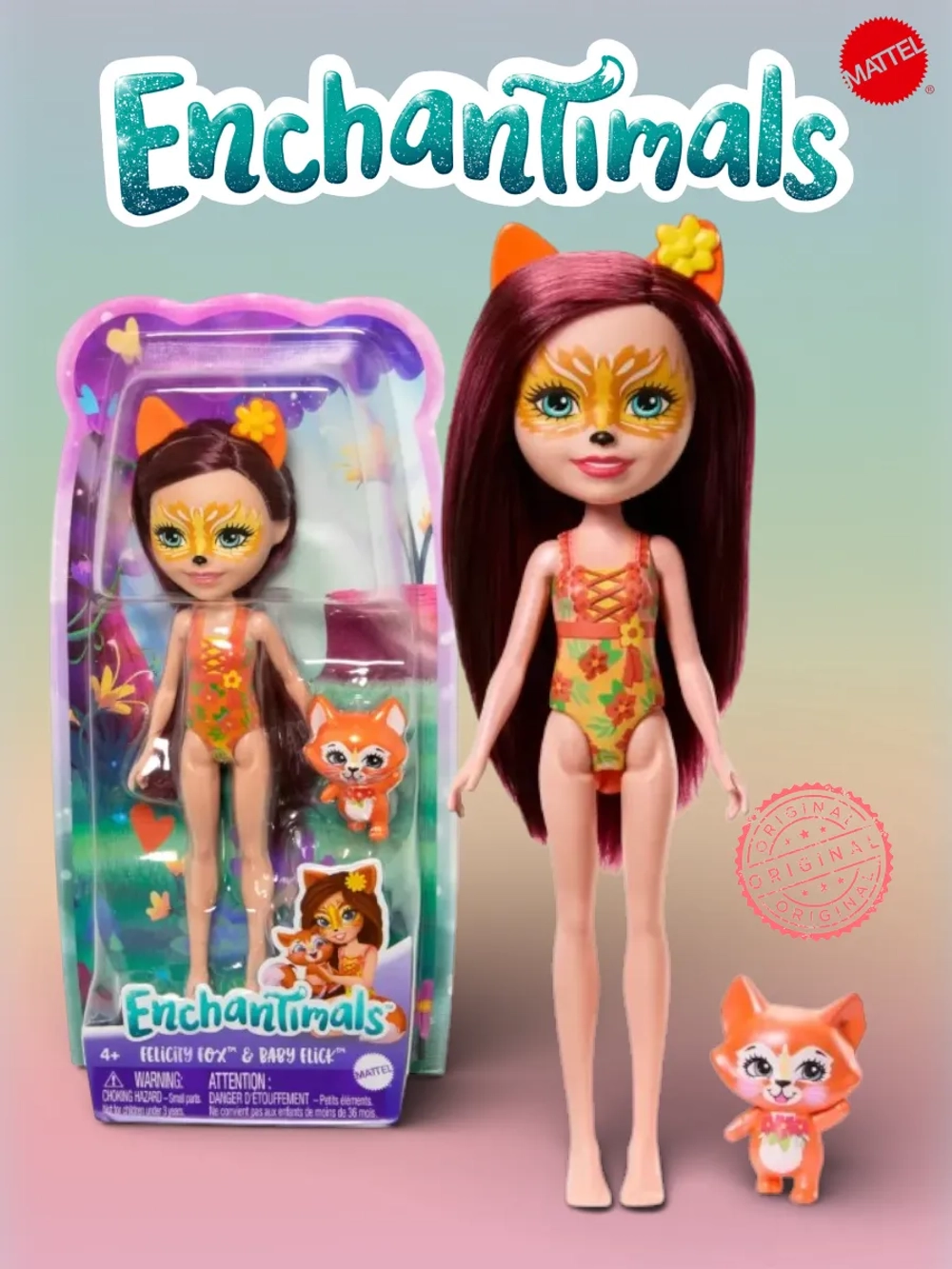 Набор Энчантималс Фелисити и Феана HTN83 HRX80