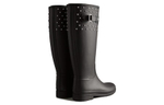 HUNTER Cushioning Waterproof Rain Boots Women"s Black