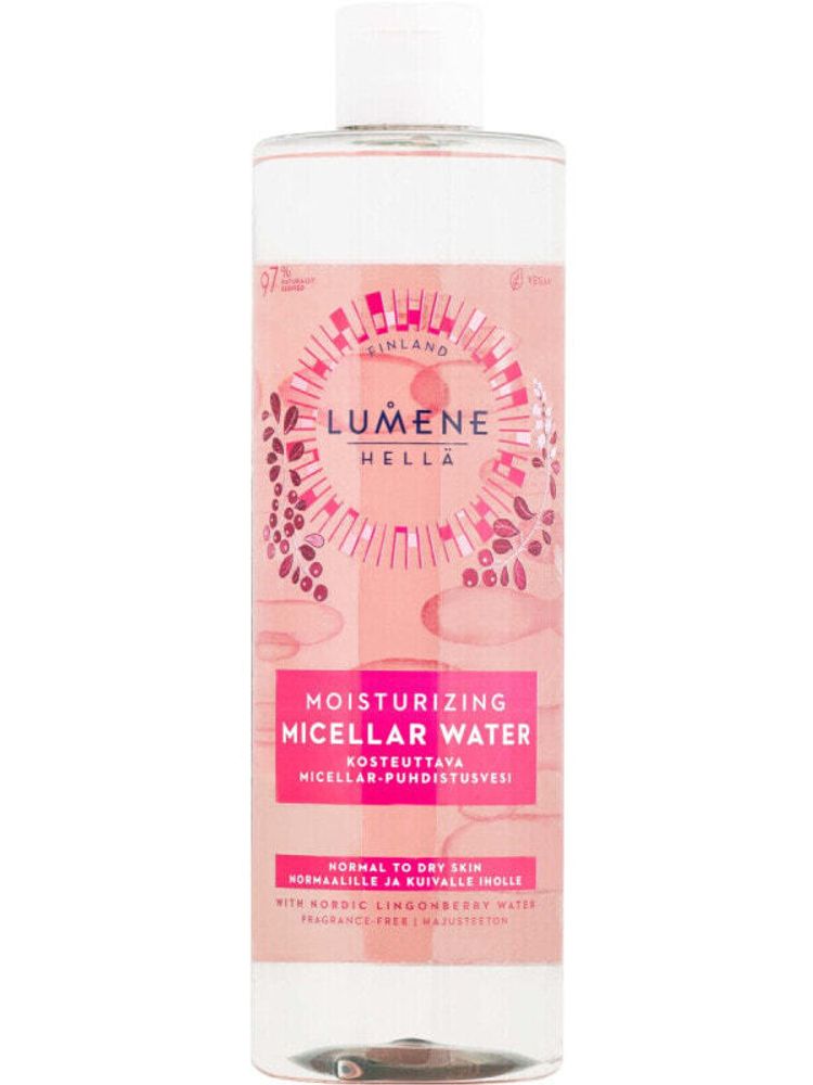 Жидкие очищающие средства Lumene Moisturizing Micellar Water Увлажняющая мицеллярная вода, для нормалной и сухой кожи