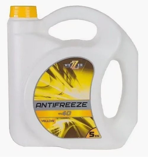 Антифриз WEZZER желтый G11 5 кг