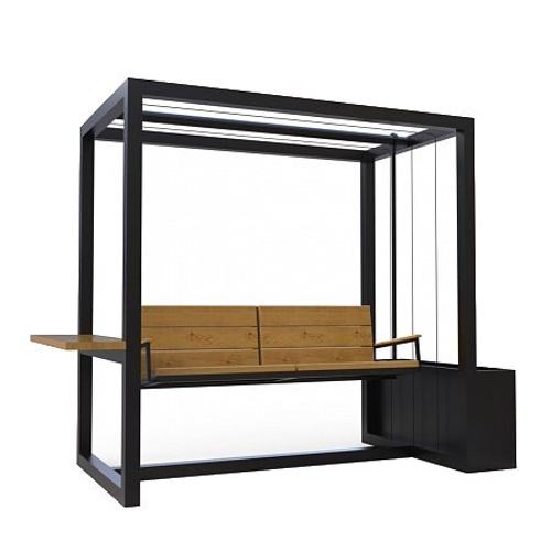 Качели Вирт с вазоном