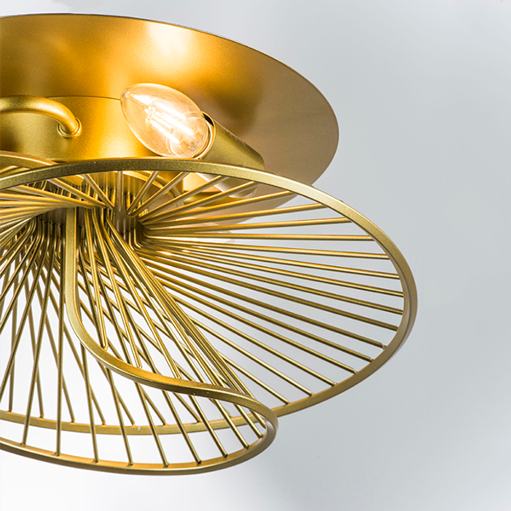 728133 Люстра ZETA 3х40W E14 ЗОЛОТО