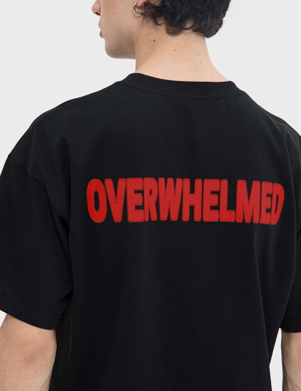 Футболка OVERWHELMED SS22 Черная - фото 7
