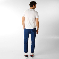 Мужское теннисное поло Babolat Play Crew Neck T-Shirt Men - White