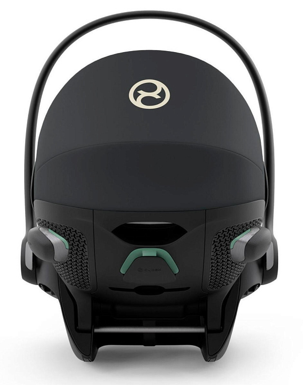 Коляска 3 в 1 Cybex Priam IV Rosegold и автокресло Cloud G i-Size Moon Black Plus Leaf Green