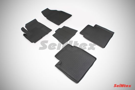 Резиновые коврики в салон Lifan X60 (2011-наст. время) "Высокий борт"