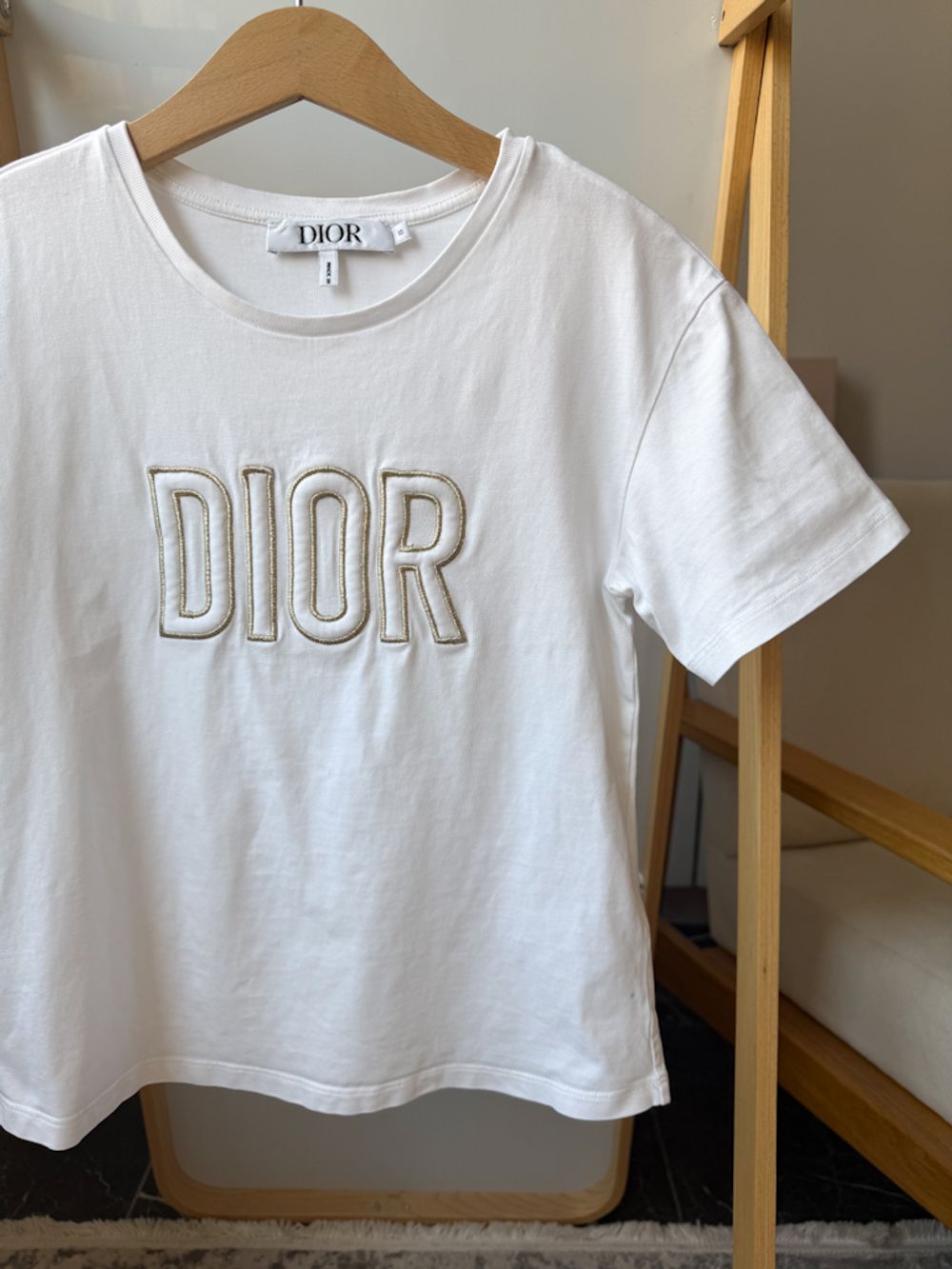 Хлопковая футболка Dior, 140