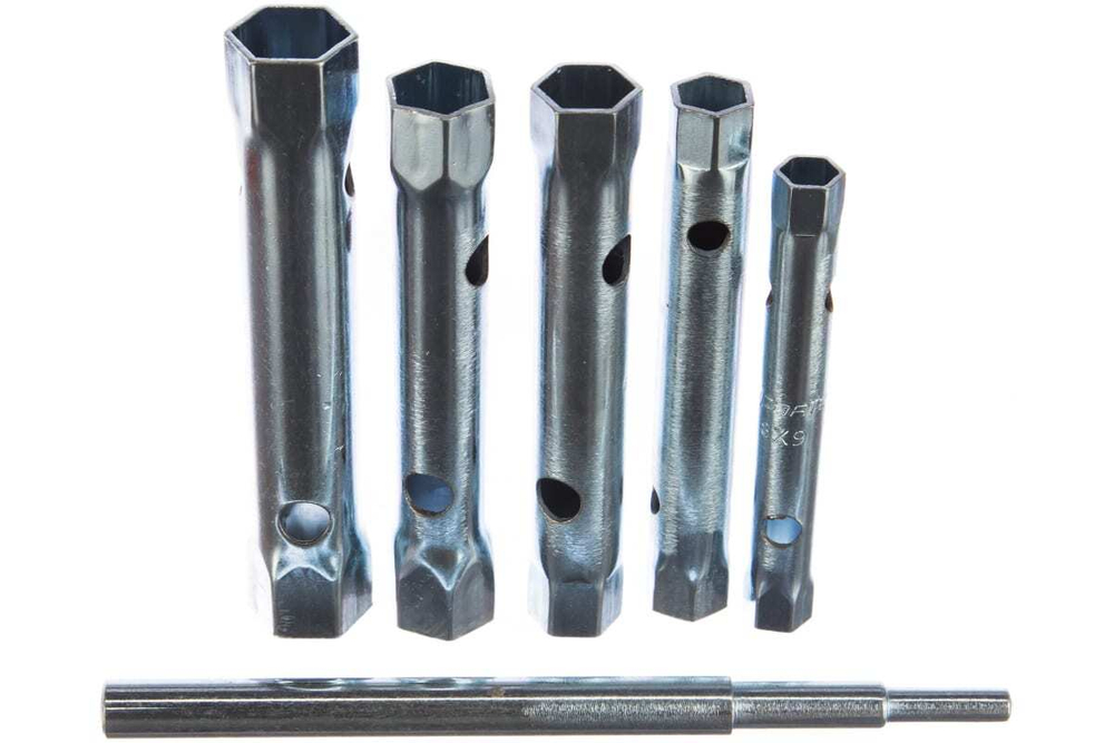 НАБОР КЛЮЧЕЙ-ТРУБОК ТОРЦЕВЫХ SPARTA 8Х17ММ ВОРОТОК ОЦИНК 6ШТ 137405