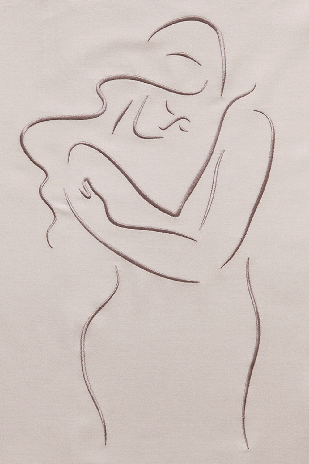 Постельное белье 1.5 спальное Luxberry Tenderness бежевое