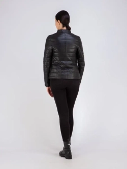 Куртка женская из натуральной кожи короткая Турция