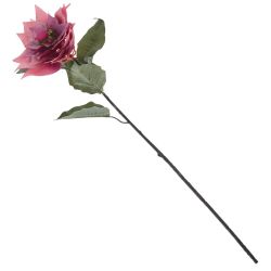 GAEM Цветок искусственный "Пуансеттия", L18 W18 H85 см