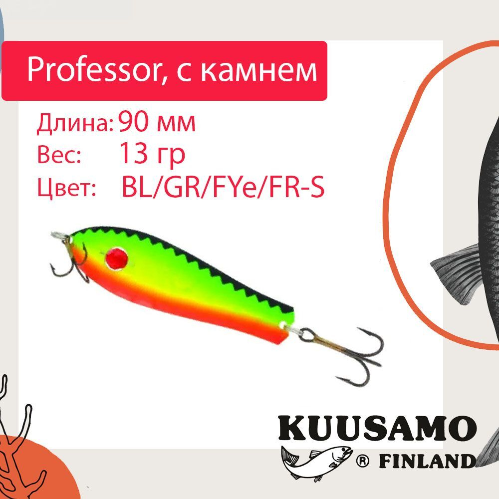 Блесна для рыбалки Kuusamo Professor