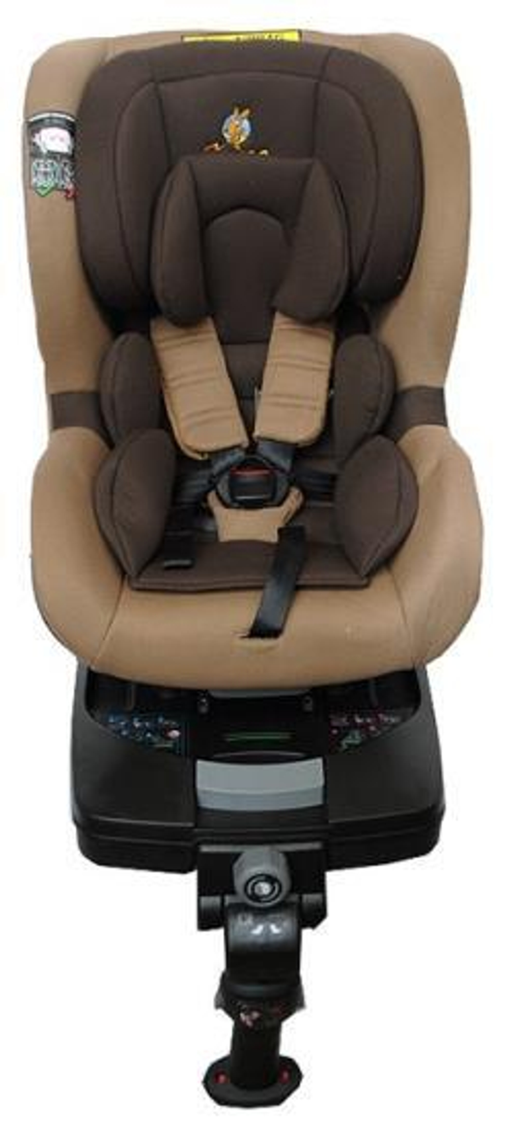 Детское автокресло Kenga c isofix группа: 0+/1 (Коричневый/бежевый)