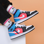 Jordan 1 Mid Tri Color Ribbons GS
