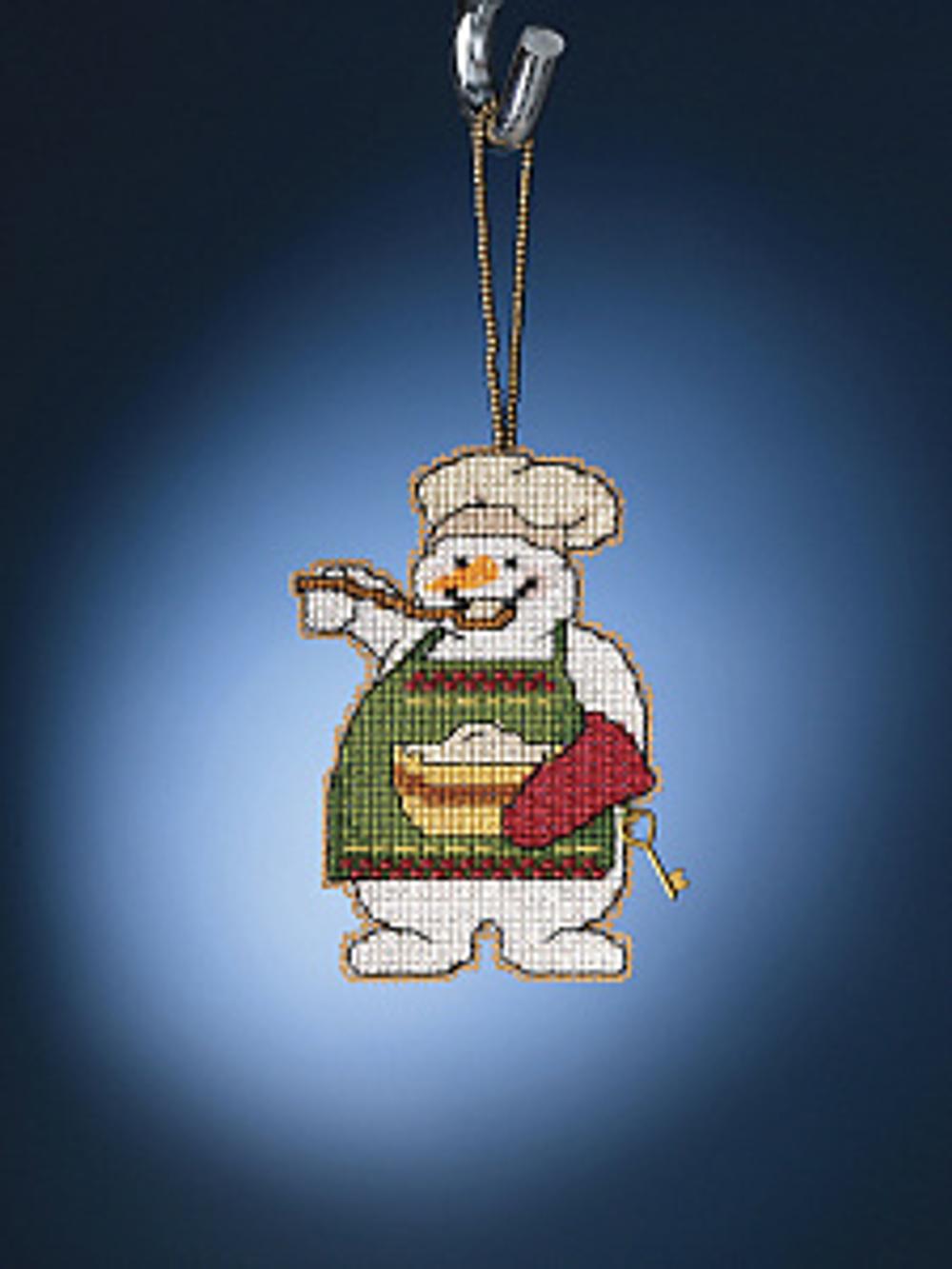 "Повар-снеговик"- МH16-2135 вышивка