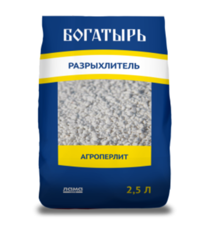 Агроперлит "Богатырь разрыхлитель" 2,5 л