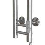 Полотенцесушитель MIXLINE MOON СHROME 120/10 (таймер,284 Вт) электрический