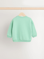 Лонгслив и брюки в комплекте для малышей Next B87-318, Светло-зеленый, Розовый