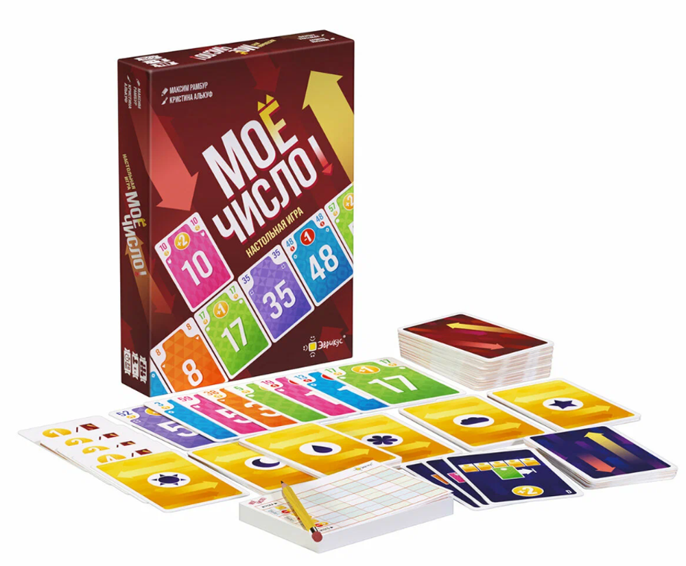 Настольная игра Моё число! CATCH UP GAMES