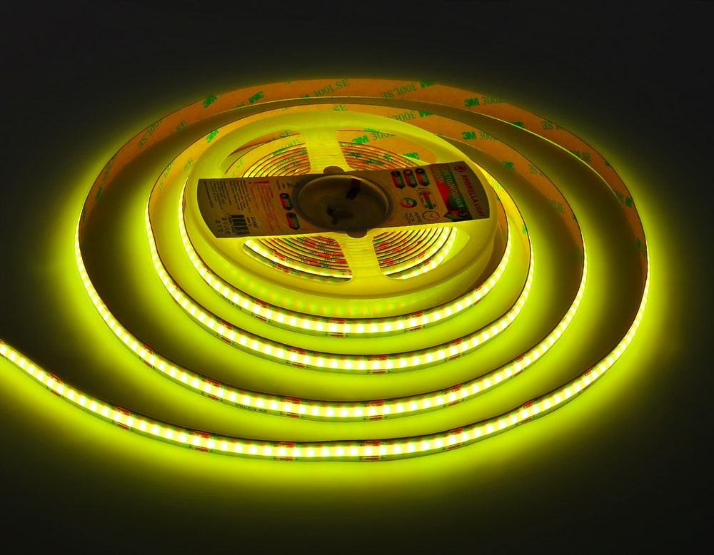 GS4951 COB 576Led/ 14W m/ 24V IP20 RGB/ 5m*10mm*3mm (4 конт.)
