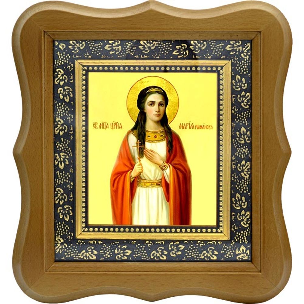 Мария Николаевна Романова, великая княжна. Икона на холсте.