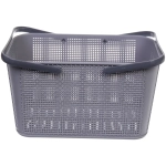 Корзинка хозяйственная «ФОЛЬК», цвет пудровый серый, 28.5*17.5*16см (лейбл)