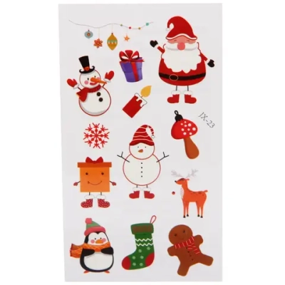 Наклейки новогодние «Новогоднее волшебство» (набор) 6,7*12 см