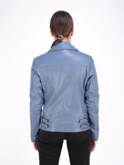 Косуха женская натуральная кожаная