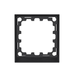 Рамка на 1 пост, KANT, черный уголь