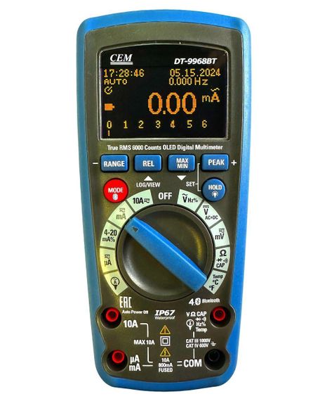 Мультиметр СЕМ DT-9968BT