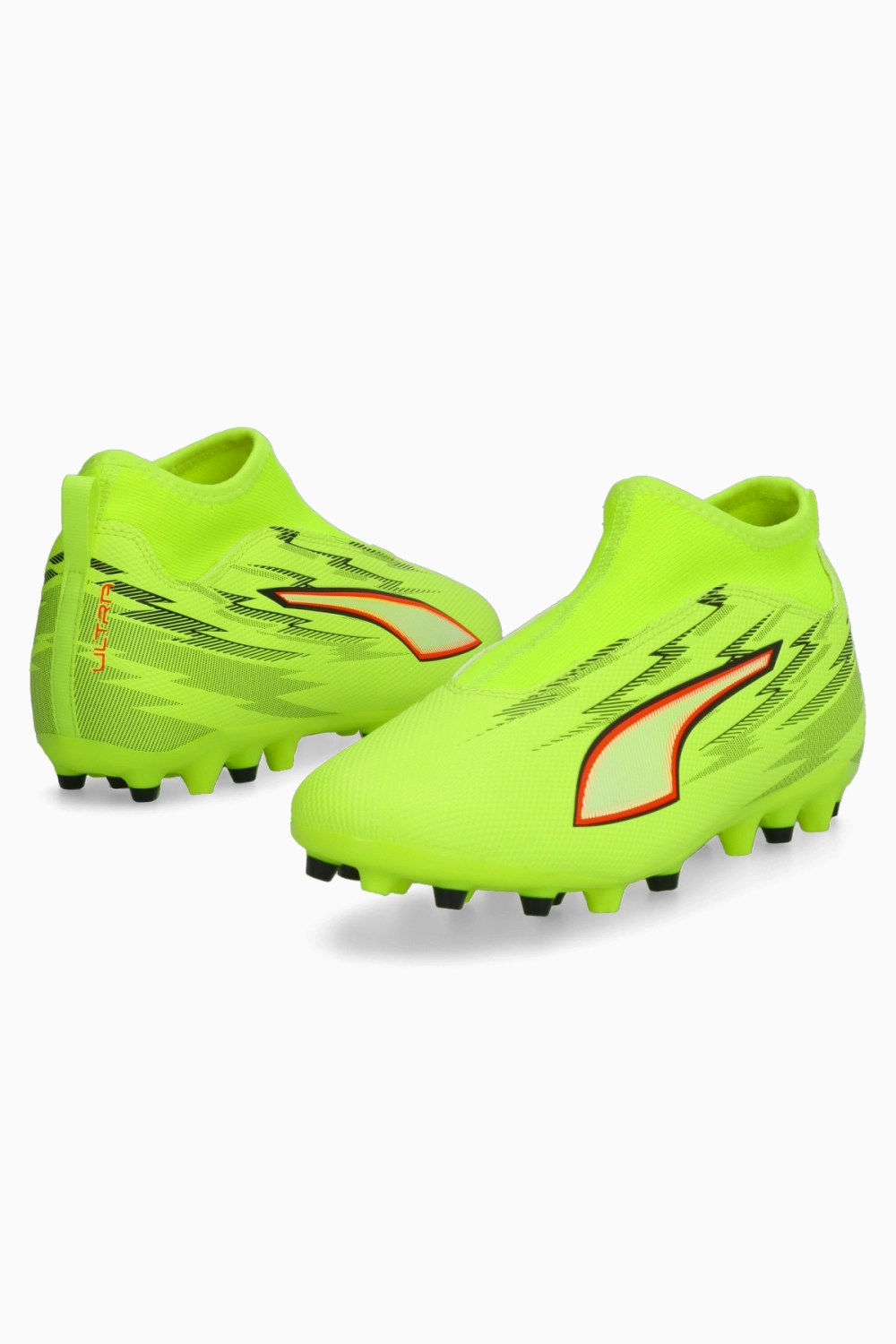 Бутсы Puma Ultra 6 Match+ LL MG Junior - желтый
