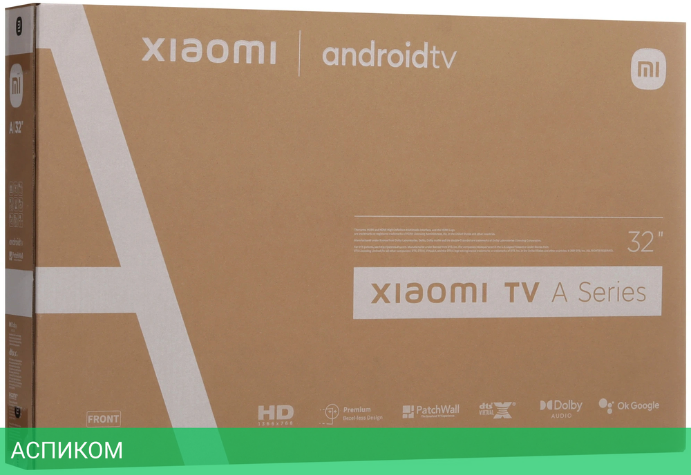 Телевизор LED Xiaomi 32" MI TV A 32 2025