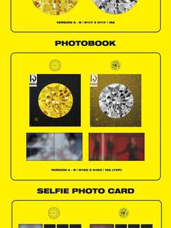 Альбом Kang Daniel - Yellow 3rd Mini Album 2 Version SET