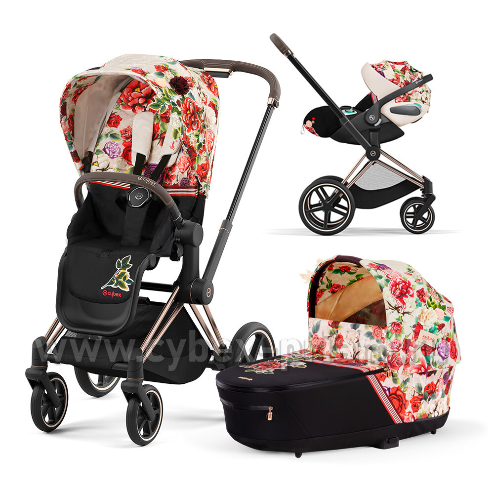 Cybex Priam 4 Spring Blossom (3 в 1)