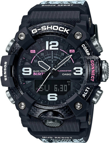 Японские умные наручные часы Casio G-SHOCK GG-B100BTN-1AER с хронографом