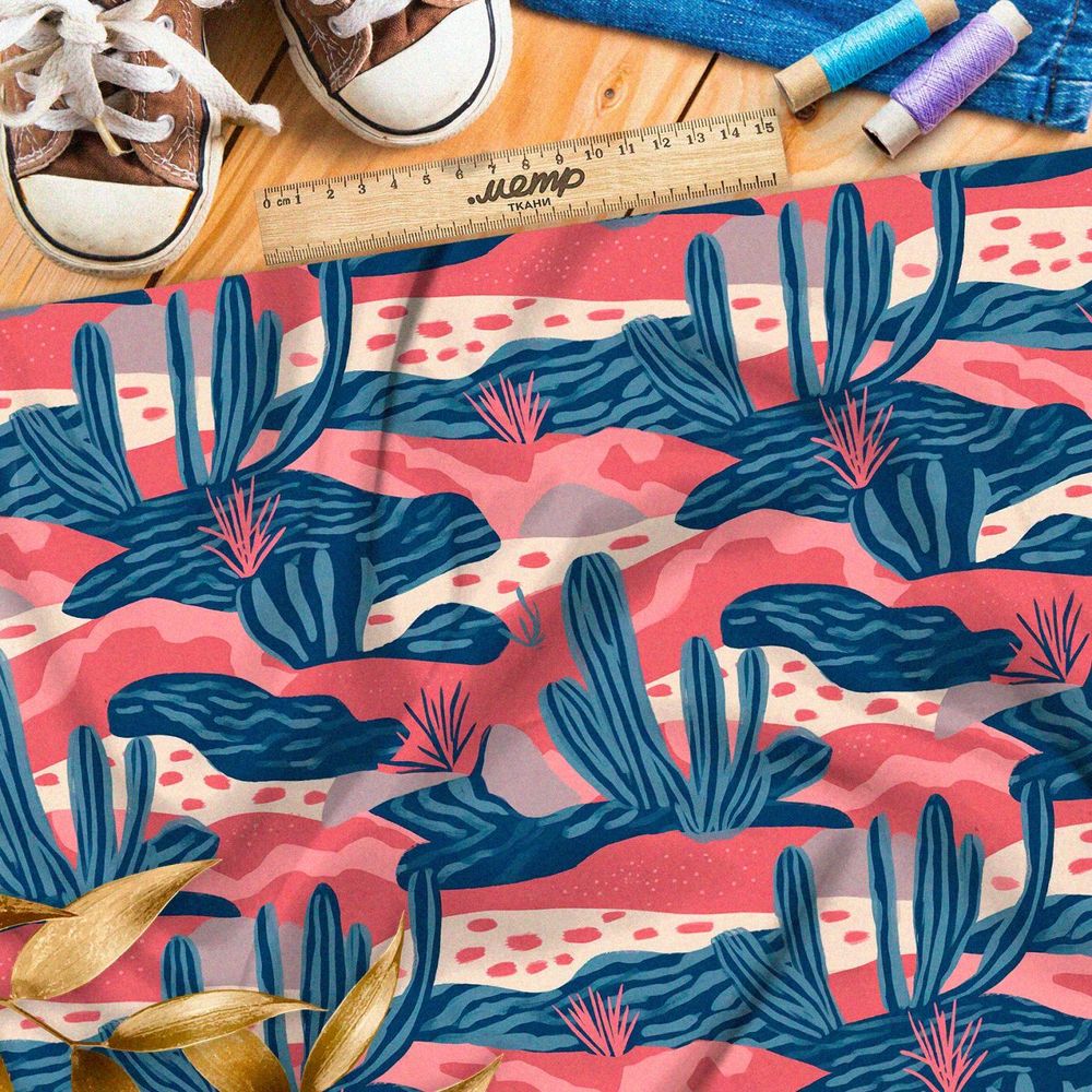 Ткань Барби сумеречная пустыня