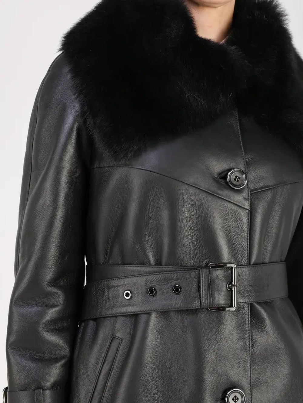 Дубленка зимняя натуральная