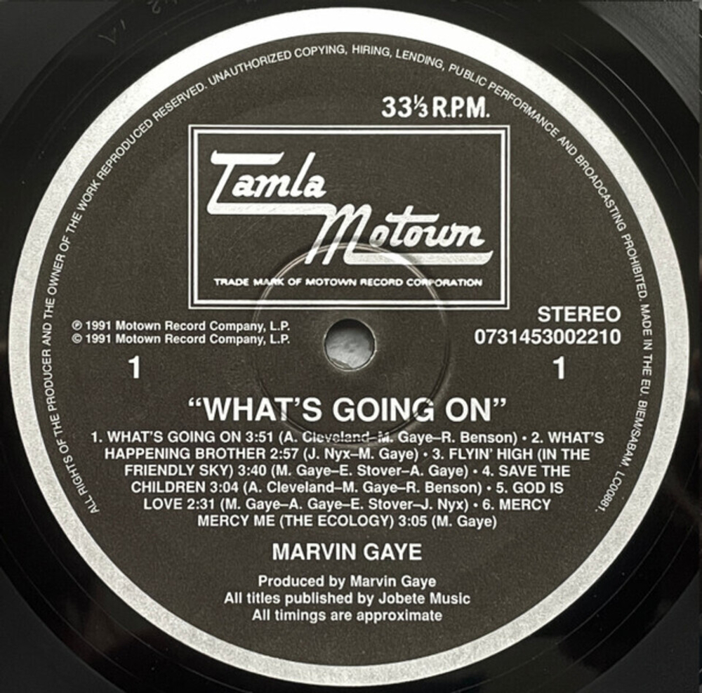 Marvin Gaye / What's Going On (LP)