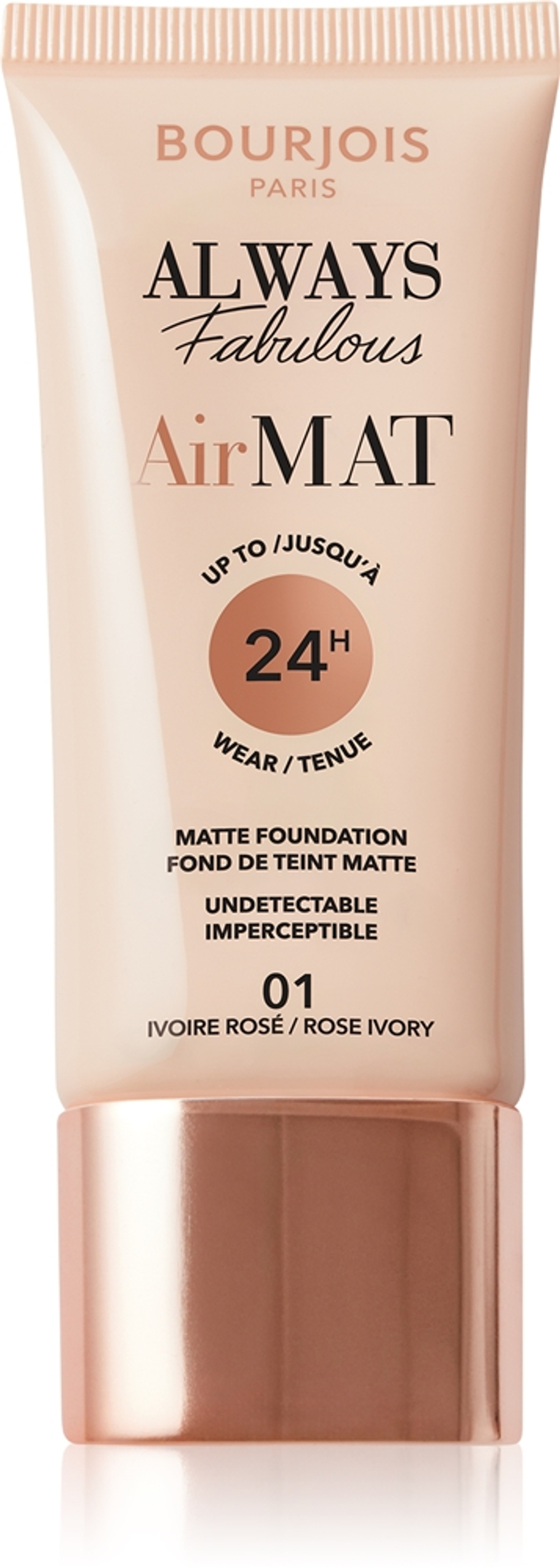 Bourjois Air Mat - Подклад матирующий оттенок 01 Rose Ivory, 30 ml