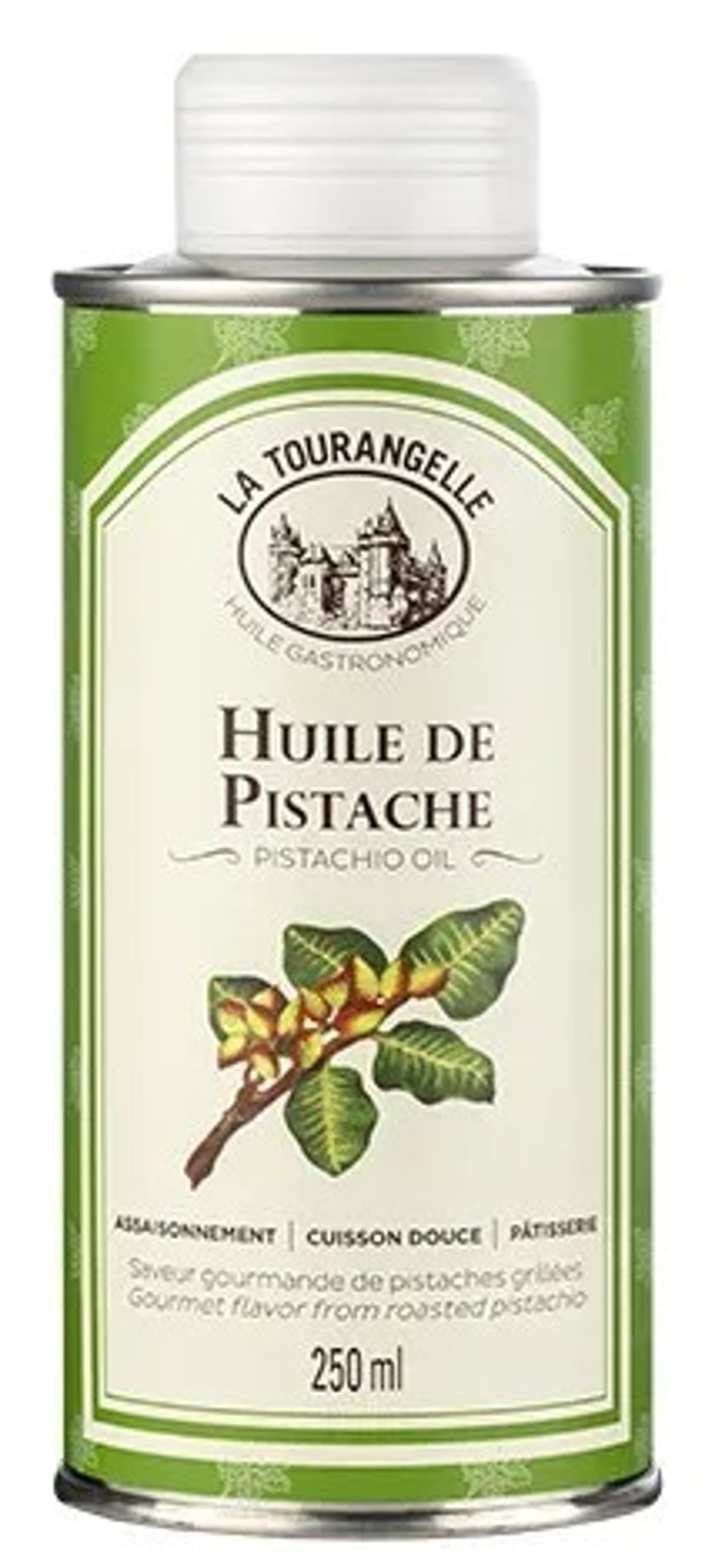 Масло фисташковое, 250 мл, для салатов, для еды, пищевое, La Tourangelle, Pistachio Oil