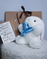 Зайчонок Арнольд (белый)
