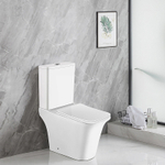 Унитаз-компакт Azario AVERO 660x360х820 напольный, безободковый с бачком и сиденьем микролифт (AZ-3121)