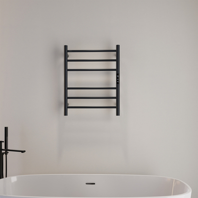 Полотенцесушитель электрический ABBER Standard AH4606MB черный матовый