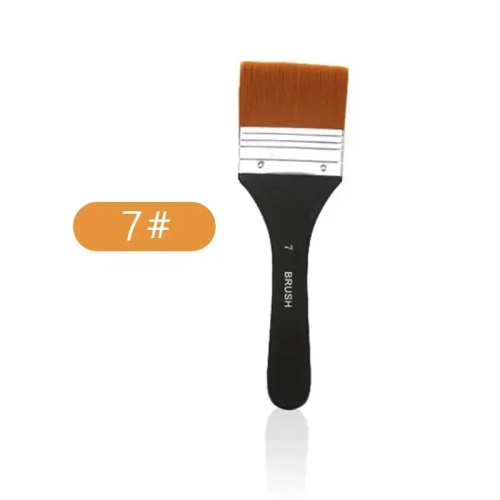 Кисть флейц художественная, широкая номер 70, синтетика