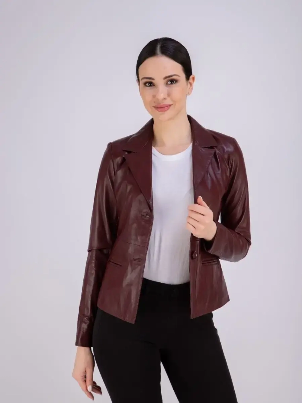 Куртка кожаная из натуральной кожи Турция