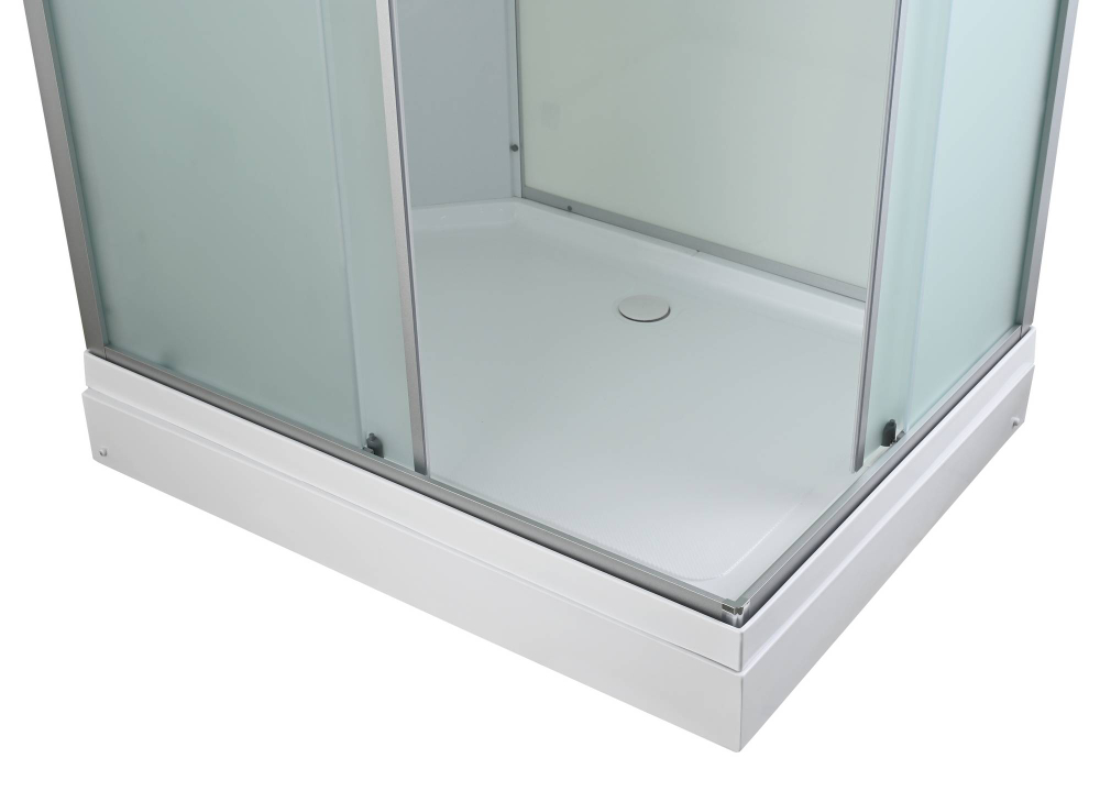 Душевая кабина AvaCan (АваКан) CK2912LED с низким поддоном, с ГМ, с электрикой и LED освещением, 120х90х215