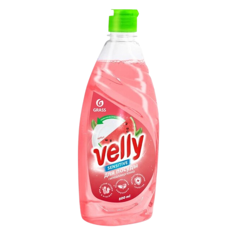 Средство для мытья посуды Grass Velly Арбуз 0.5 л