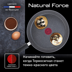 Сковорода блинная Tefal Natural Force 25 см G2663872
