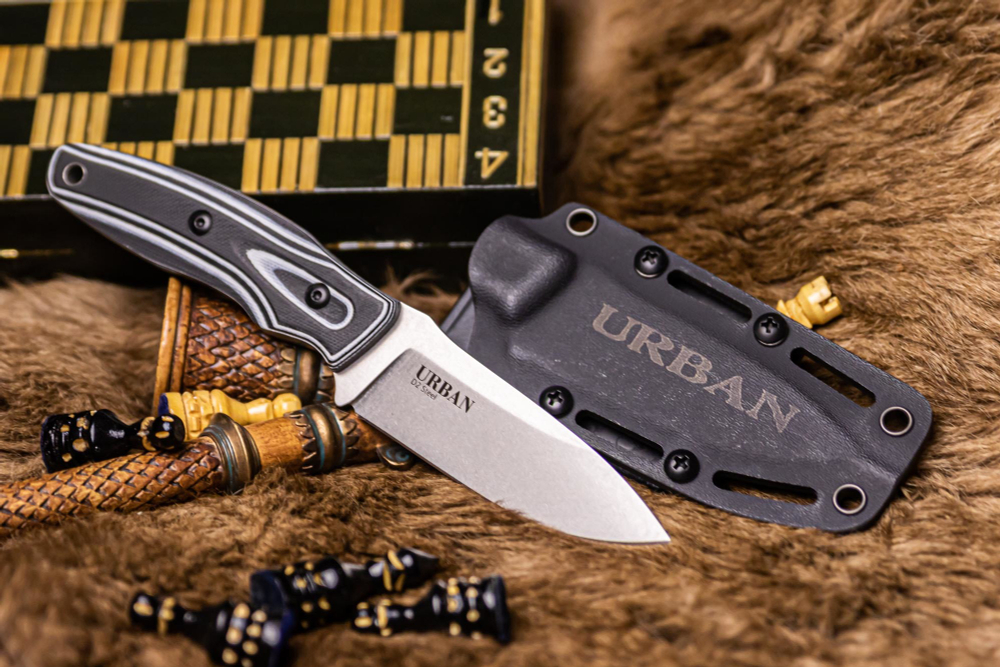 Туристический нож Urban D2 StoneWash