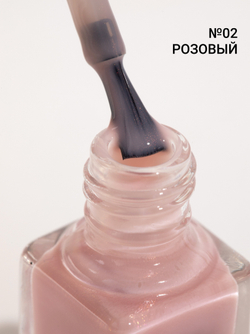 Укрепляющий лак для ногтей Swanky Stamping №02, розовый, 6 мл